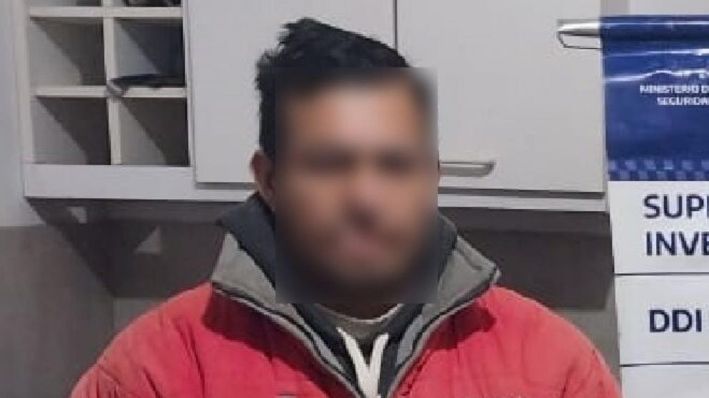 Este es el sujeto que fue capturado por las autoridades.