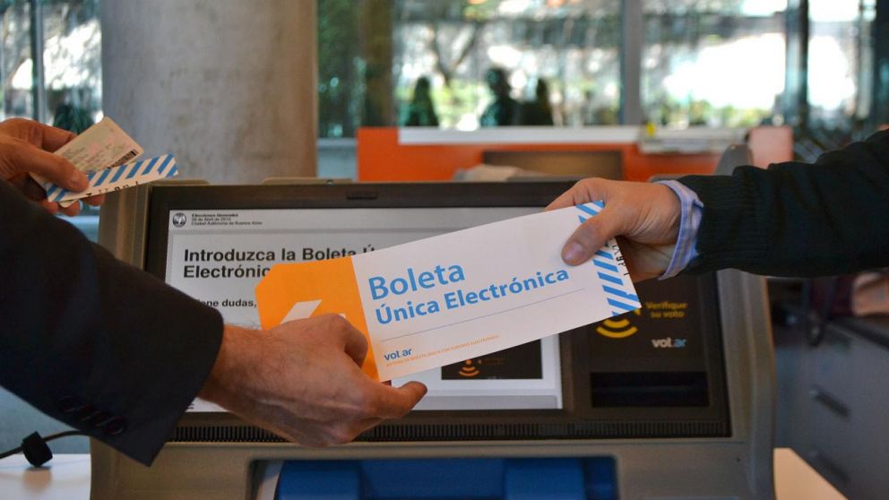 Este sistema de Boleta Única Electróncia será empleado para las elecciones a jefe de Gobierno porteño.