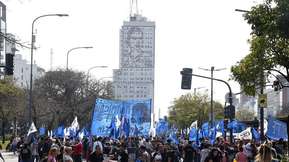 Organizaciones sociales y gremiales realizarán diversas movilizaciones en la ciudad de Buenos Aires (Jonatan Moreno / Crónica / Archivo).