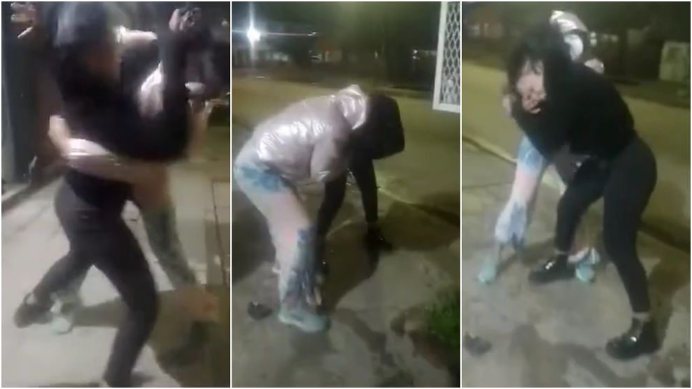 Violenta pelea de mujeres fue filmada por testigos que no hicieron nada para separarlas.