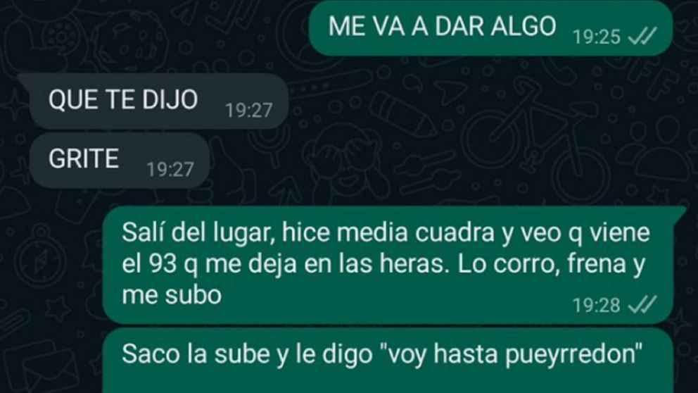 Se subió al "bondi" equivocado y el chofer lo increpó de una brutal manera.