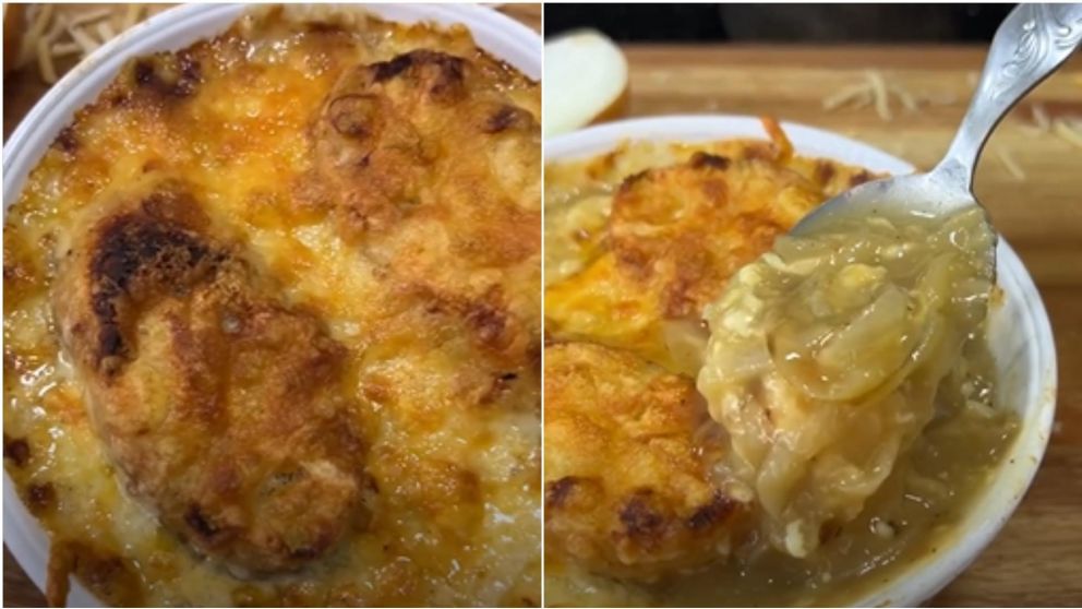 La mejor receta de sopa de cebolla para combatir el frío.