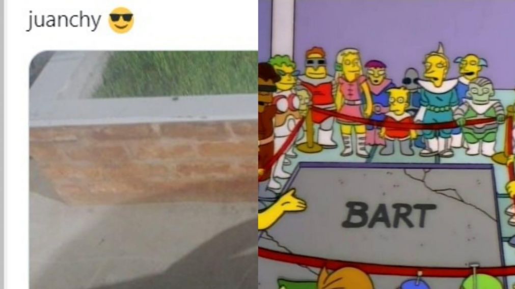 El alba�il escribi� su nombre en la vereda de su casa, ella lo subi� a Twitter y estallaron las reacciones.