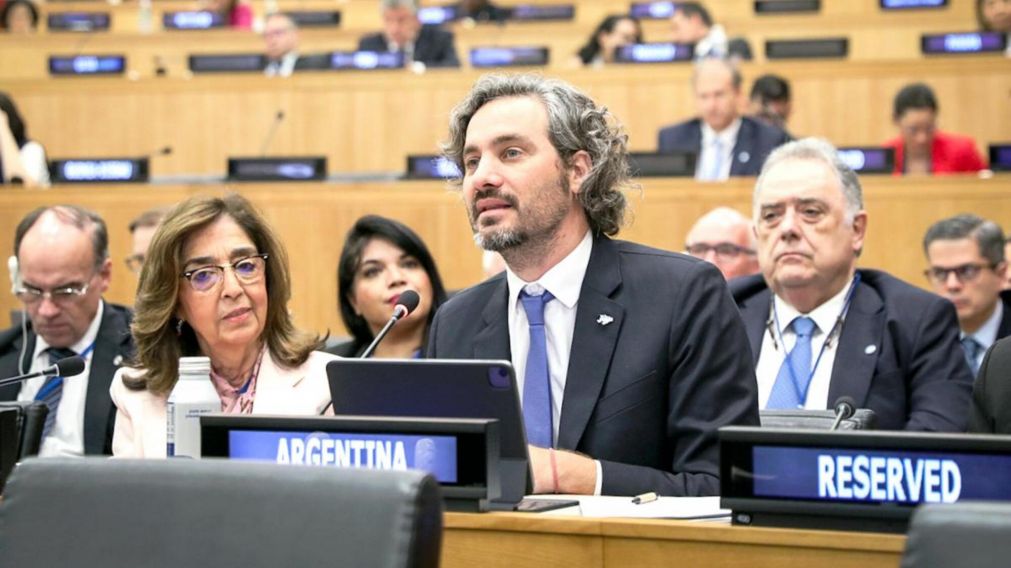 Santiago Cafiero señaló el "avance para que el Reino Unido retome las negociaciones sobre las Malvinas".
