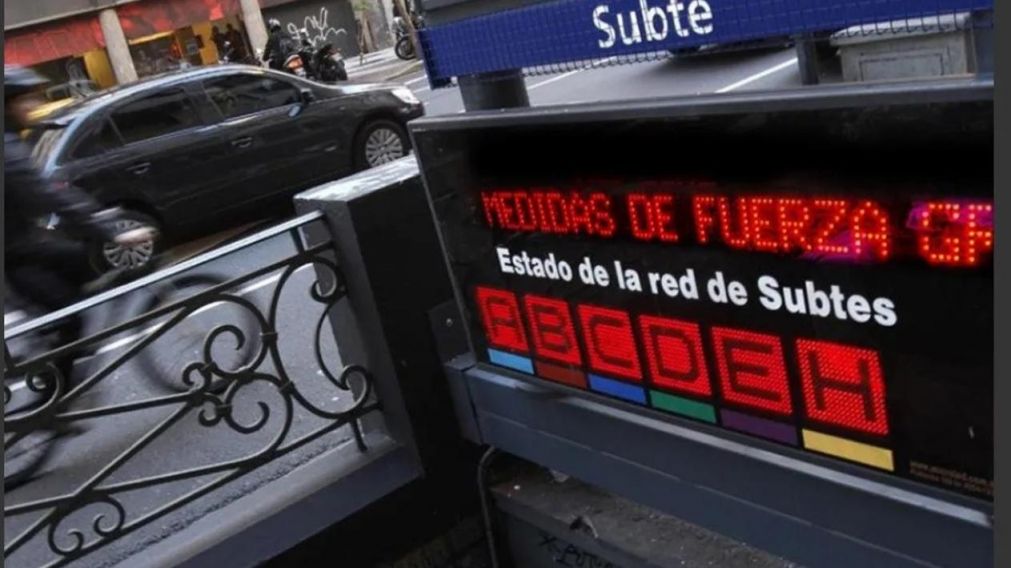 Este miércoles se viene otro paro de subtes que afectará a todas las líneas y al Premetro (Archivo).