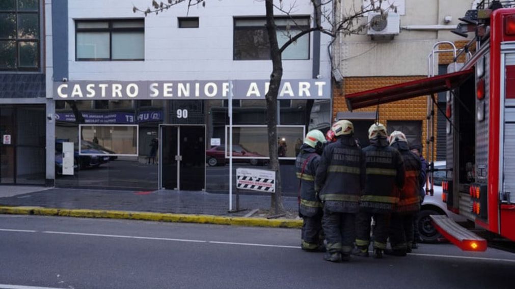 El incidente ocurrió en la residencia para adultos mayores Castro Senior Apart.