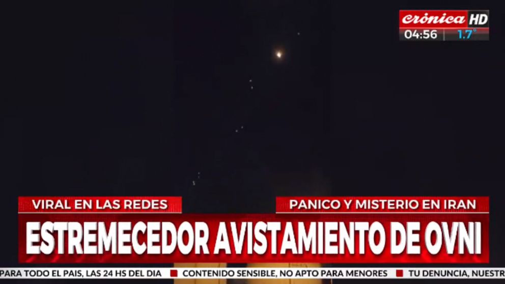 Intentan derribar OVNI con misiles de largo alcance pero "escudo protector" no lo permite