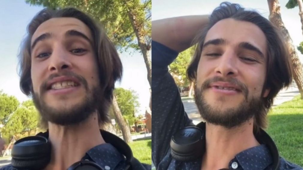 Un influencer pasó casi 300 días sin usar shampoo y el increíble resultado se volvió viral (Imagen captura vídeo).