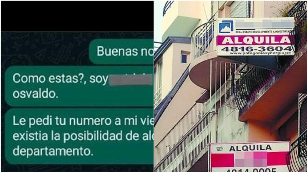 Consultó si un departamento estaba disponible y recibió una increíble respuesta.