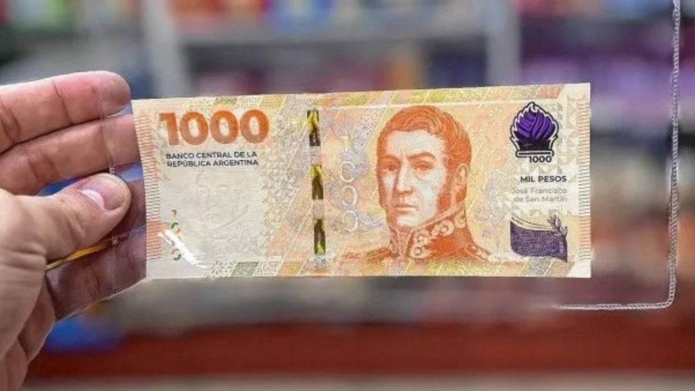 El nuevo billete de $1.000 con la imagen de San Martín fue premiado como el "mejor" de la región.