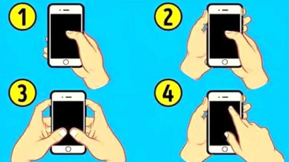 La forma en la que agarrás el celular define tu personalidad, nuevo test viral de redes sociales