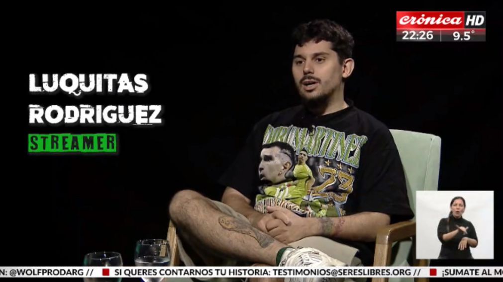 “Luquitas” Rodríguez pasó por Seres Libres.