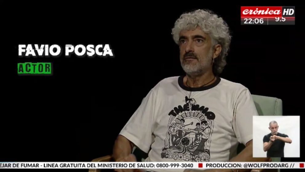 Favio Posca en Seres Libres.