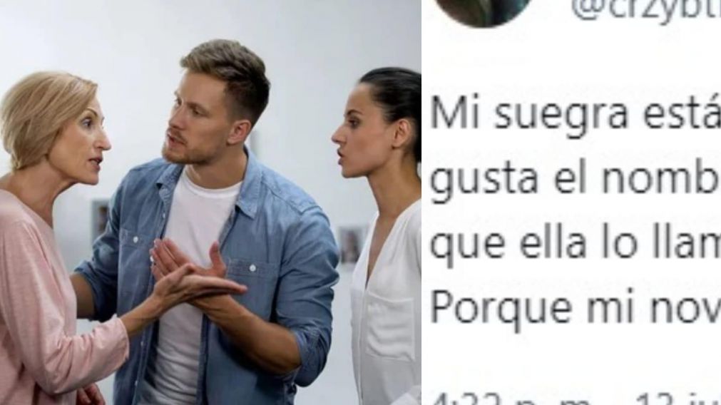 Contó en Twitter que su suegra quiere cambiarle el nombre a su hijo que todavía no nació y provocó un escándalo viral.