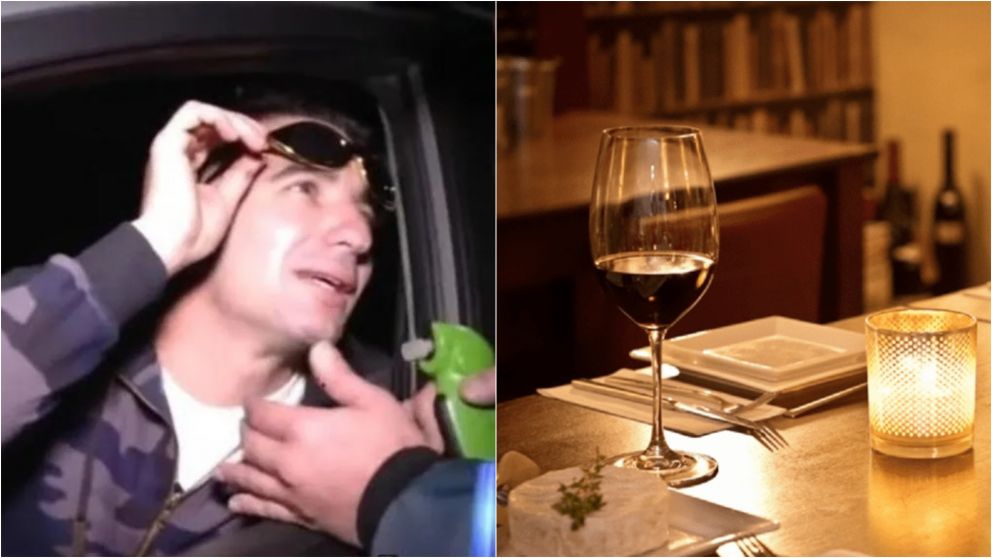 Le fue infiel a su esposa y el restaurante lo "escacho" mientras comía con su amante: pidió "por favor" que eliminen la foto