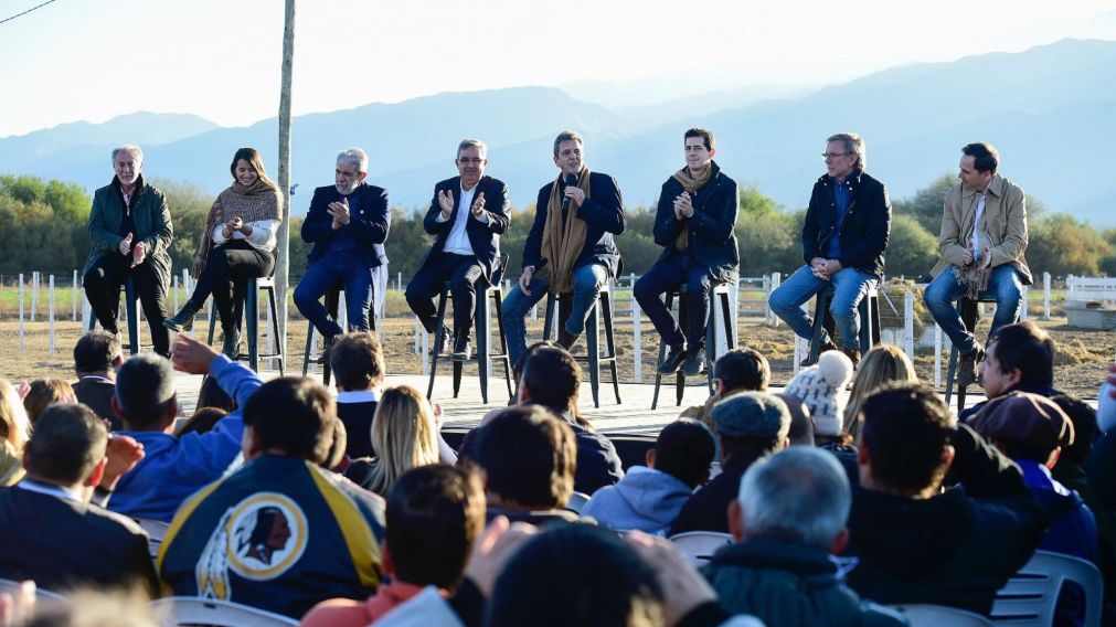 Anuncios de Sergio Massa en Catamarca.