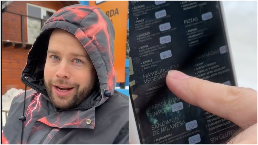 Fue a comer a un restaurante y la carta "le cayó muy mal".