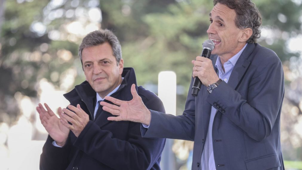 Durante su discurso, Gabriel Katopodis apuntó contra Juntos por el Cambio.