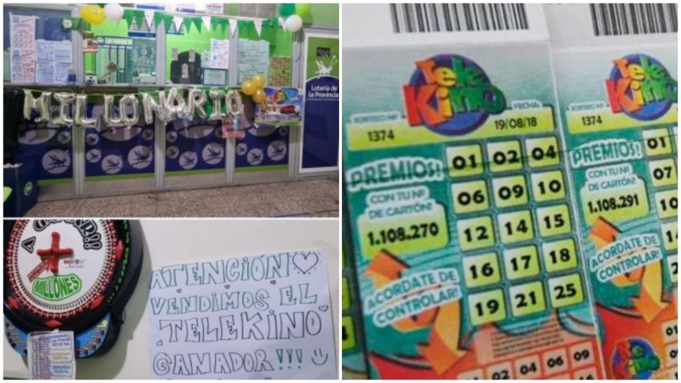 Ganador del Telekino en Florencia Varela (Gentileza: VarelaInforma).