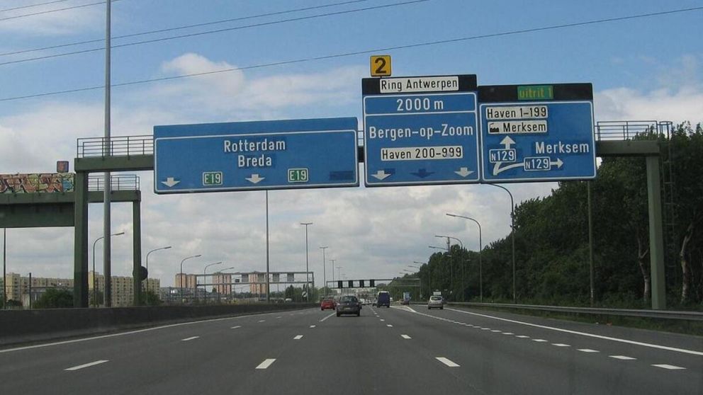 El incidente tuvo lugar en un autopista de Bélgica (Imagen ilustrativa).