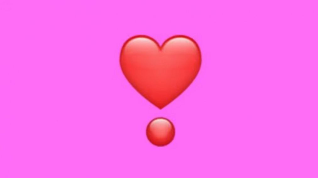 Descubrí qué significados hay detrás del emoji del corazón rojo con el punto debajo.