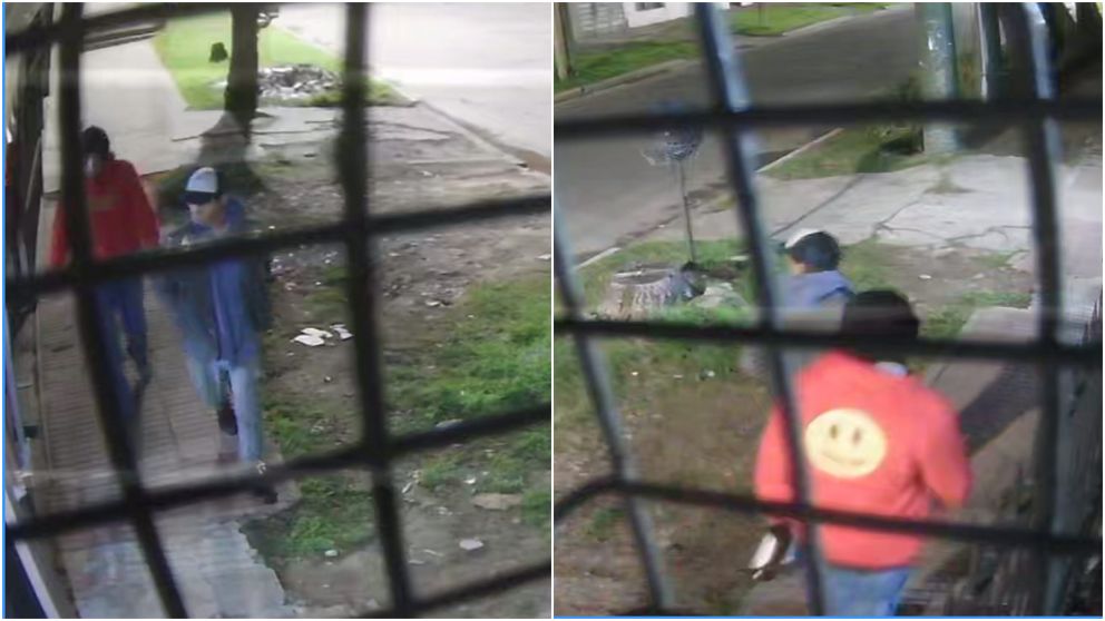 Los ladrones quedaron filmados, pero el aparato sigue sin aparecer.