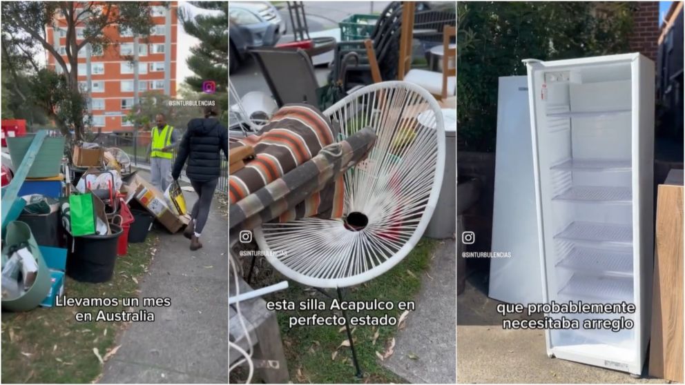 Mostraron qué tiran a la basura los vecinos en Australia y sorprendieron a TikTok: “Me voy para allá”