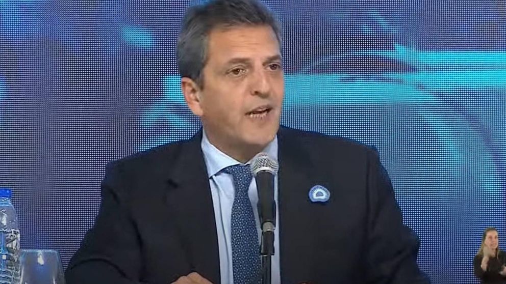 Sergio Massa en la inauguración del Gasoducto Néstor Kirchner: "Nuestro país tiene un futuro de desarrollo".