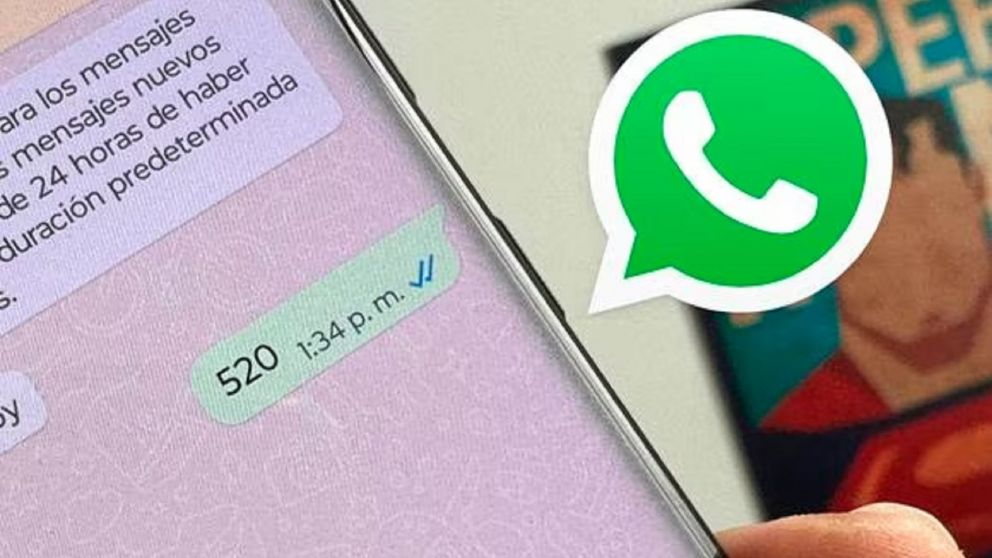 WhatsApp: qué pasa si recibís un mensaje con el número 520.