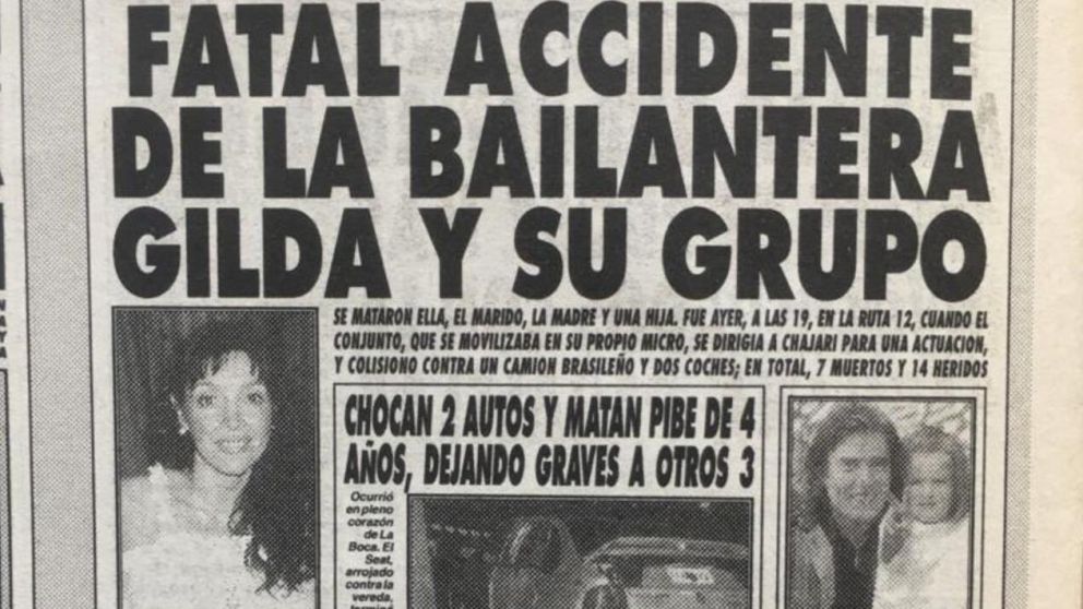 La tapa de Crónica del domingo 8 de setiembre de 1996.