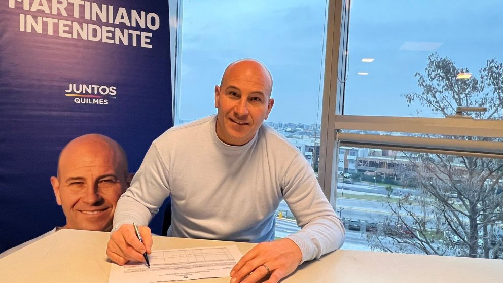 El precandidato a intendente de Juntos por el Cambio, Martiniano Molina.