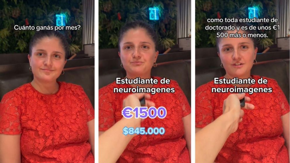 TikTok: una argentina que vive en Austria cuenta la ins�lita cifra que gana trabajando en Viena.