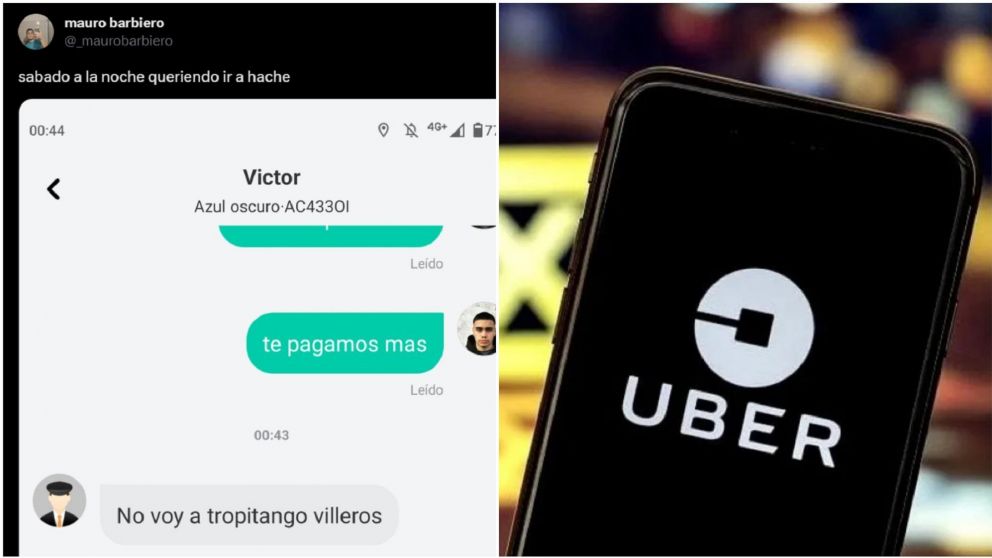 Pidieron un Uber pero les canceló por "villeros".