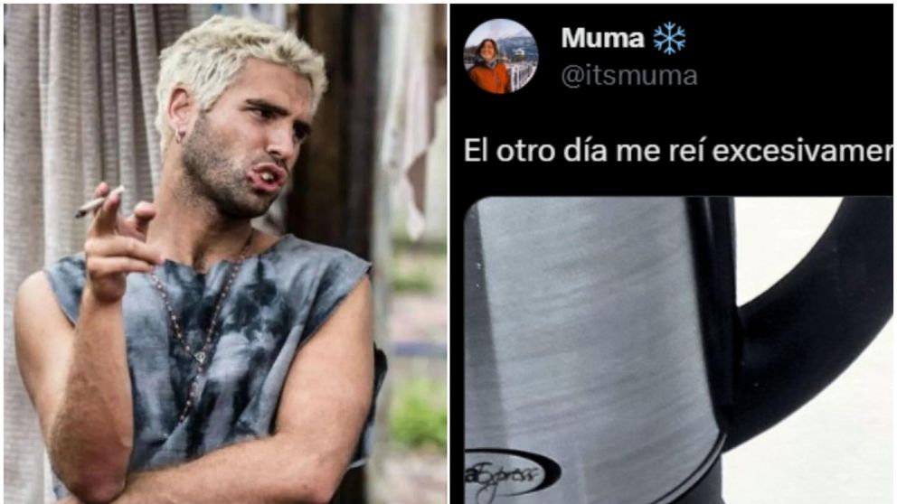 Leyó una caja en turro y se tentó.