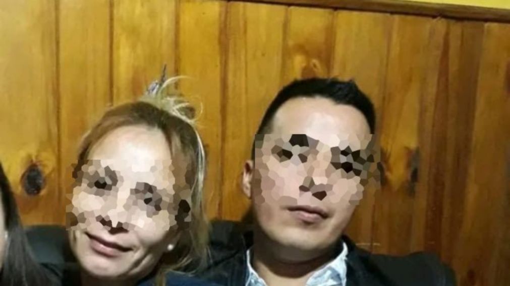 La pareja acusada del crimen: él sería el autor material del hecho.