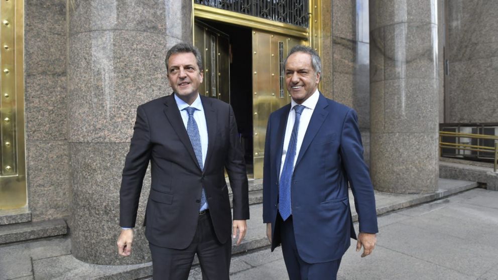 Massa y Scioli sumaron varias fotos juntos en las últimas 48 horas.