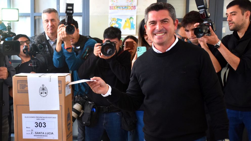 Con 17% de mesas escrutadas, ganaba Unidos por San Juan las elecciones a gobernador.