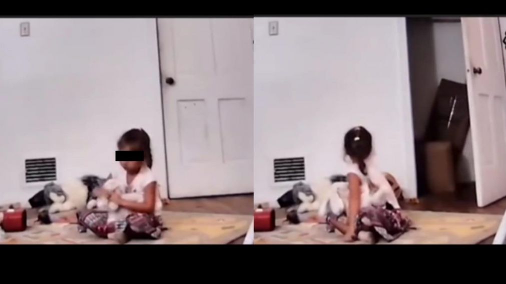 Grabó a su hija hablando con un fantasma y el video causó terror en TikTok.