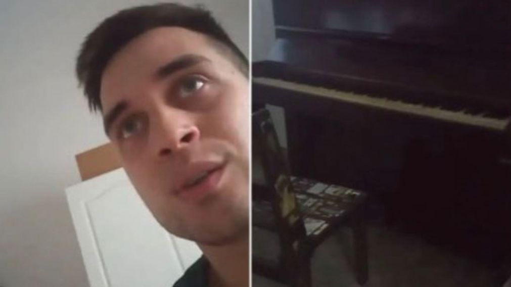 Un ‘fantasma’ empezó a tocar el piano de su casa y todo quedó registrado en su celular.