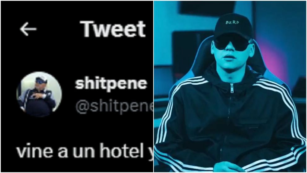 Contó en Twitter que fue a un "telo" pero encontró algo sorprendente en la habitación que le recordó al productor y DJ argentino.