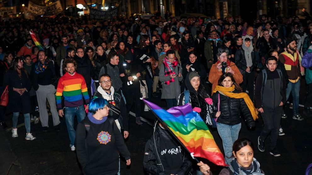 Se reclamó frente a los crímenes por cuestiones de identidad de género.