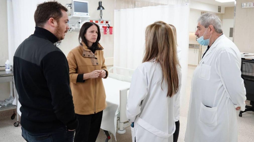 Soledad Martínez inauguró la nueva Unidad de Cuidados Coronarios del Hospital Houssay.