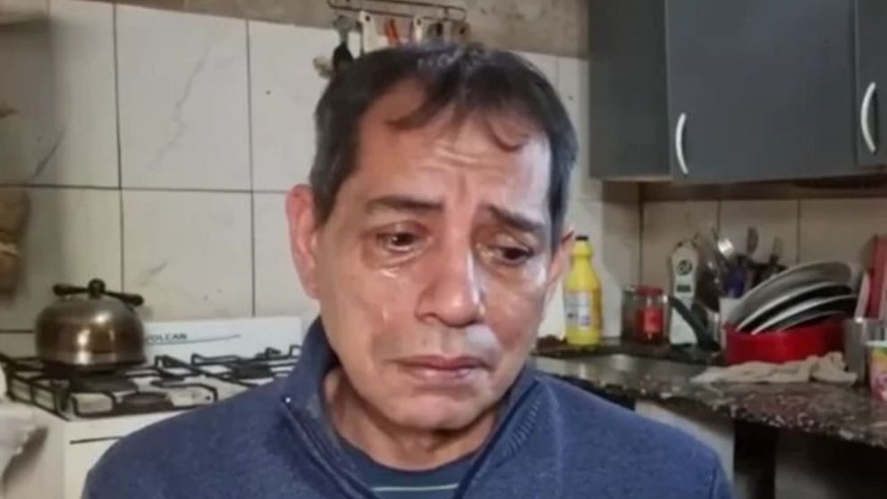 La angustia del papá de Miguel Strzyzowski el papá de Cecilia.