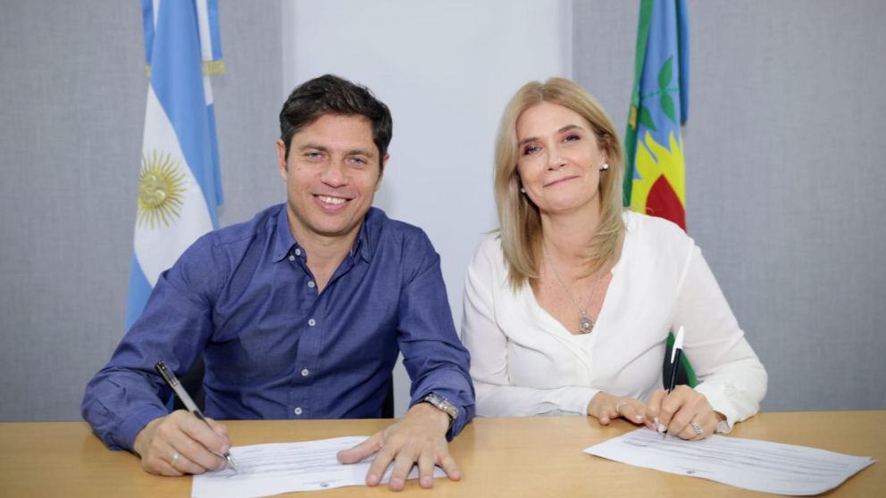 Axel Kicillof junto a Verónica Magario será la fórmula.