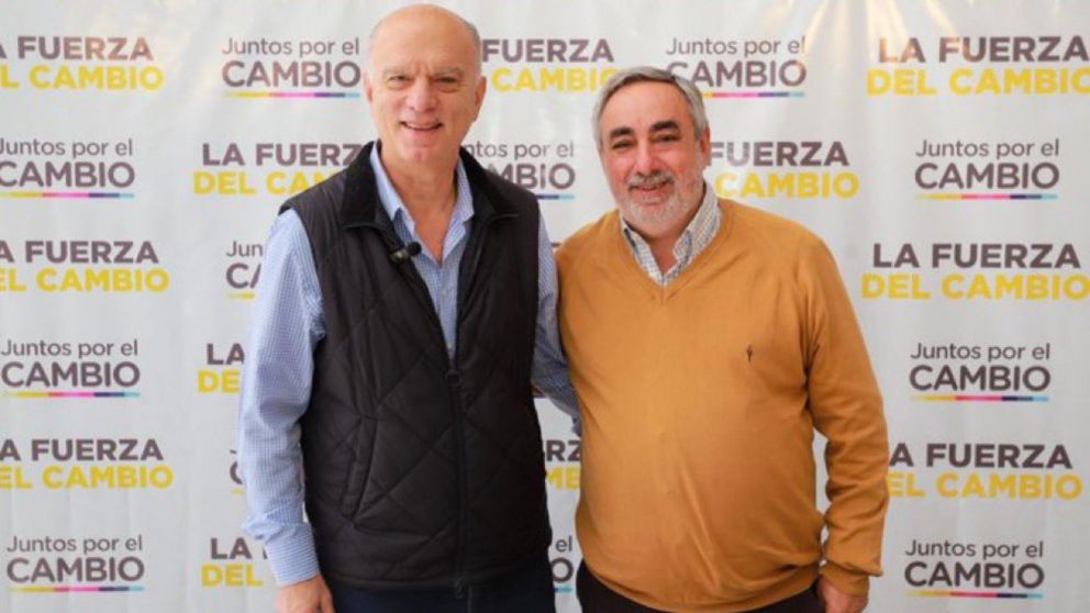 Néstor Grindetti y Miguel Fernández, los precandidatos para la gobernación elegidos por Patricia Bullrich.