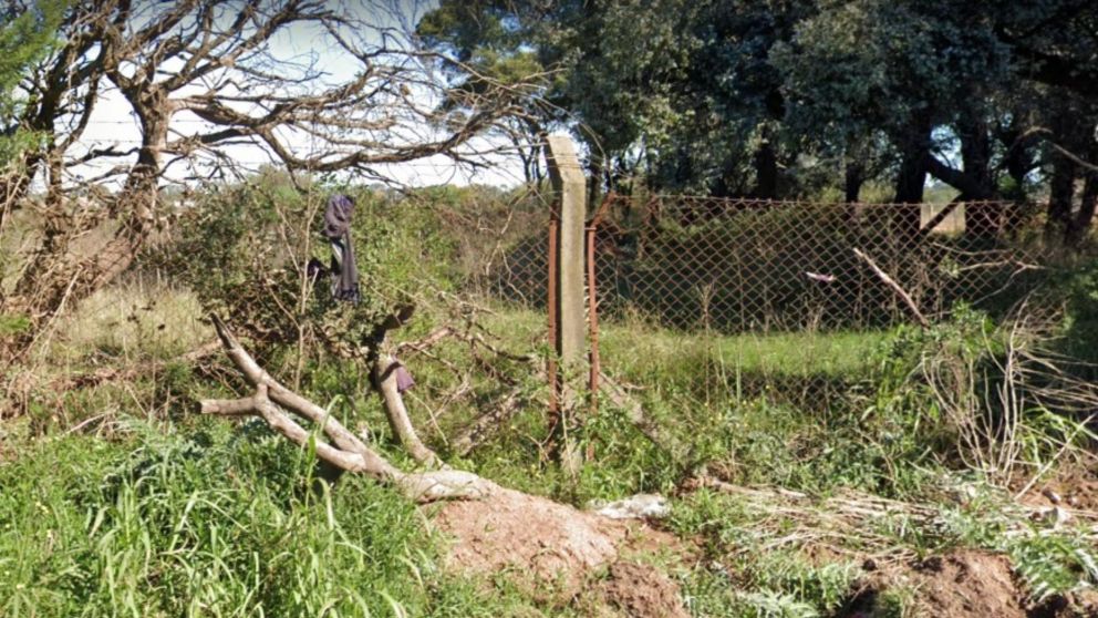 En este enorme predio se encontraron los diversos elementos.