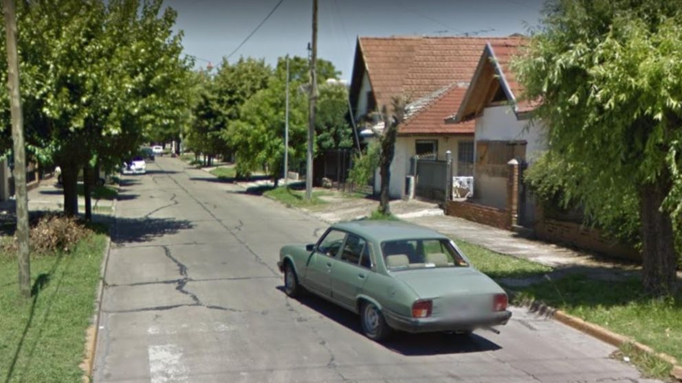 En este vecindario se produjo el enfrentamiento armado.