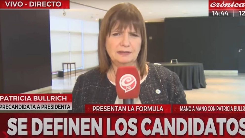 Patricia Bullrich present� a Luis Petri como su compa�ero de f�rmula presidencial y adelant� qui�nes podr�an integrar su potencial equipo de gesti�n.