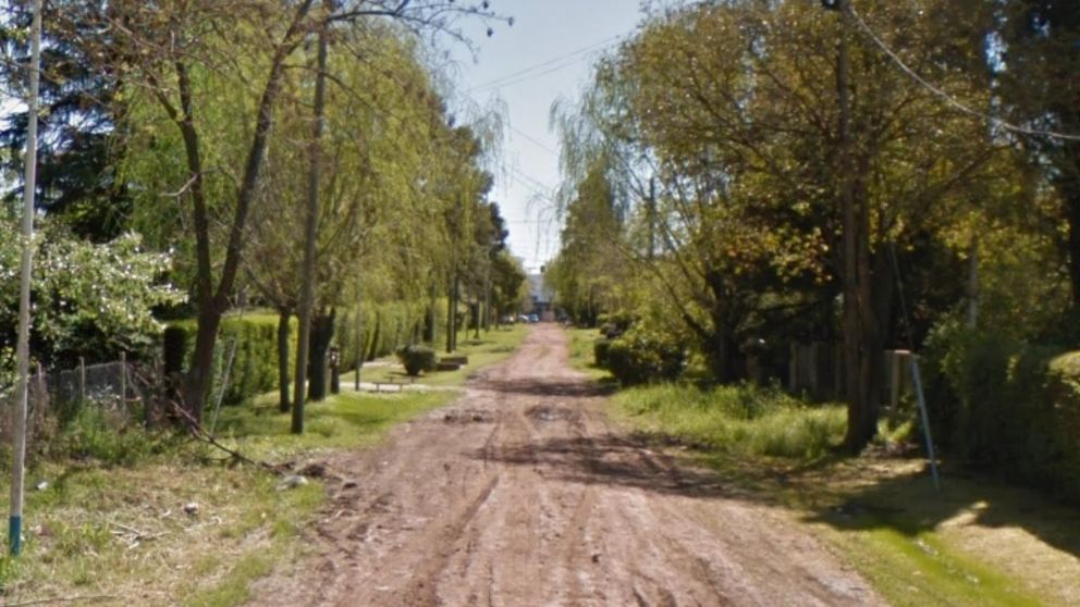 En este barrio ocurrió el crimen a disparos de José Luis Ortellado.