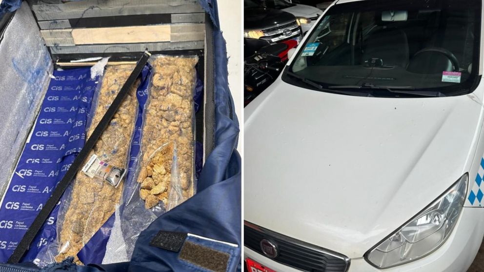 Aduana secuestró más de 40 mil pastillas de éxtasis en una valija con doble fondo.